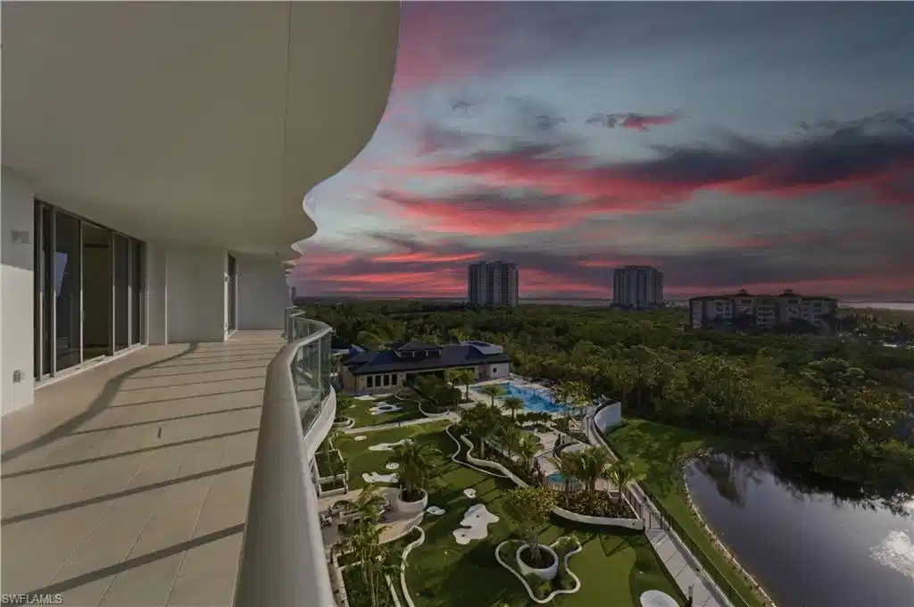 Image 1: 7th floor view at sunswet from the unit