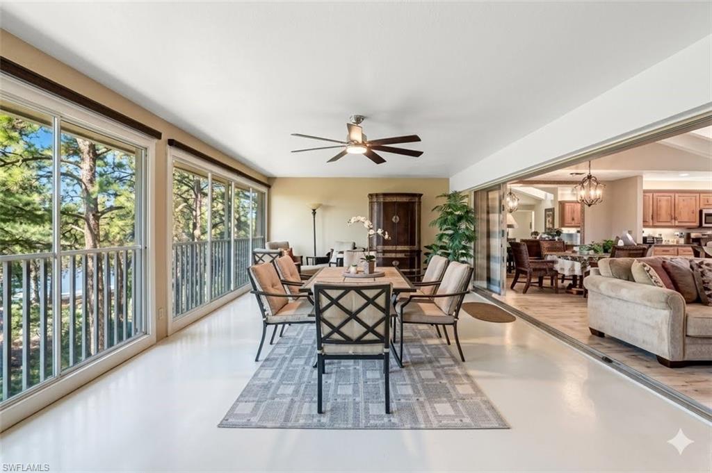 Image 4: Expansive enclosed Lanai with impact rated outer doors