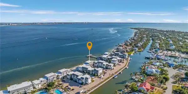 Image 4: Bird's eye view with a water view