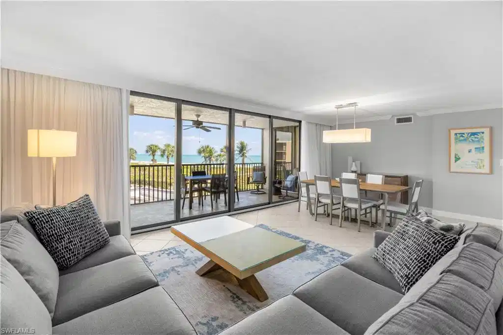 Image 1: View of the Gulf from the living area.