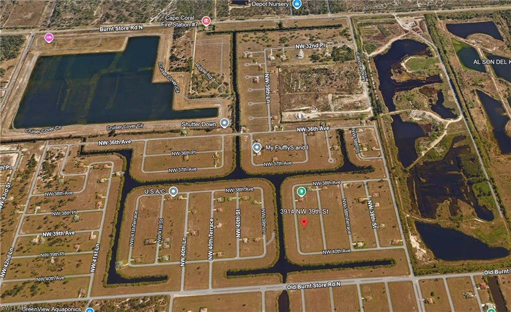Image 3: Drone / aerial view of a nearby body of water