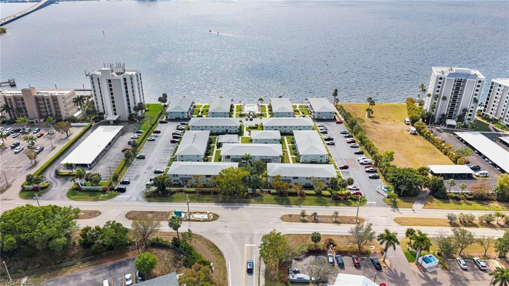 Image 4: Drone / aerial view of a nearby body of water
