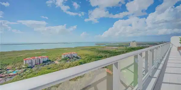 Image 3: Balcony featuring a water view- rooftop