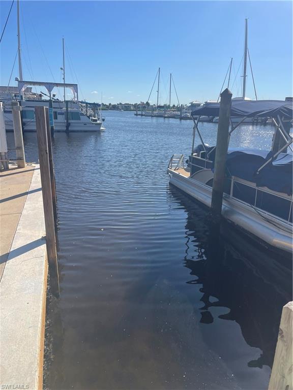 Image 2: Dock with a water view
