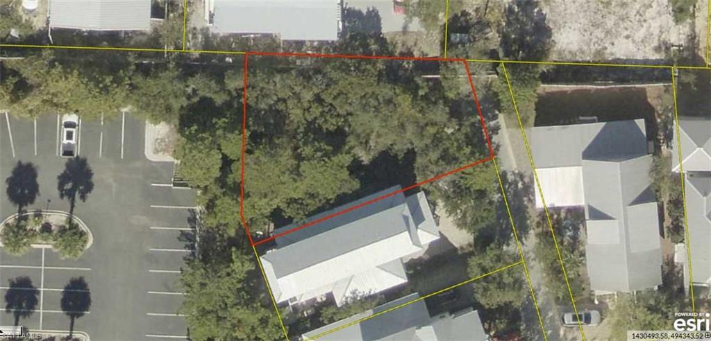 Image 1: Aerial Property Map. Illustrating the property boundaries and surrounding structures