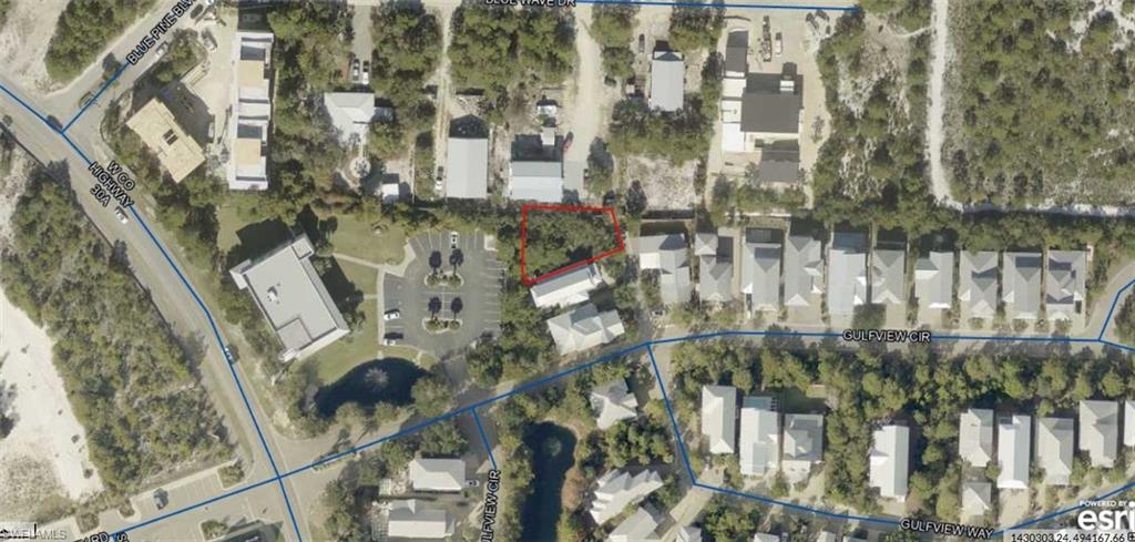 Image 2: Aerial Property Map. Displaying the property boundaries and surrounding structures