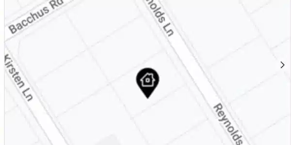 Image 2: Property Location Map. Indicating the geographic coordinates and surrounding streets for the property