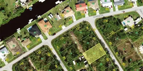 Image 4: Plat Map. Illustrating lot dimensions and property boundaries within a subdivision