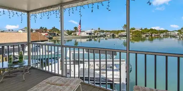 Image 3: Deck with a water view