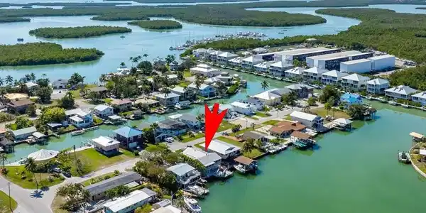 Image 4: Aerial view with a water view