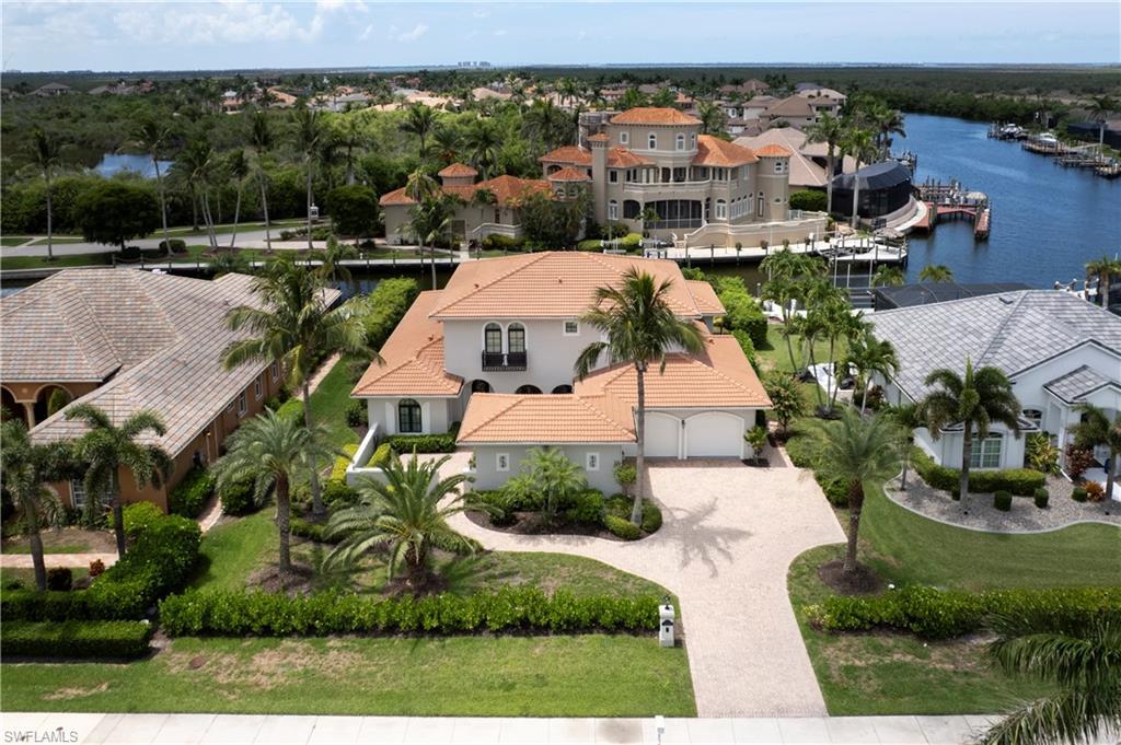 Image 3: Aerial perspective of property, looking South