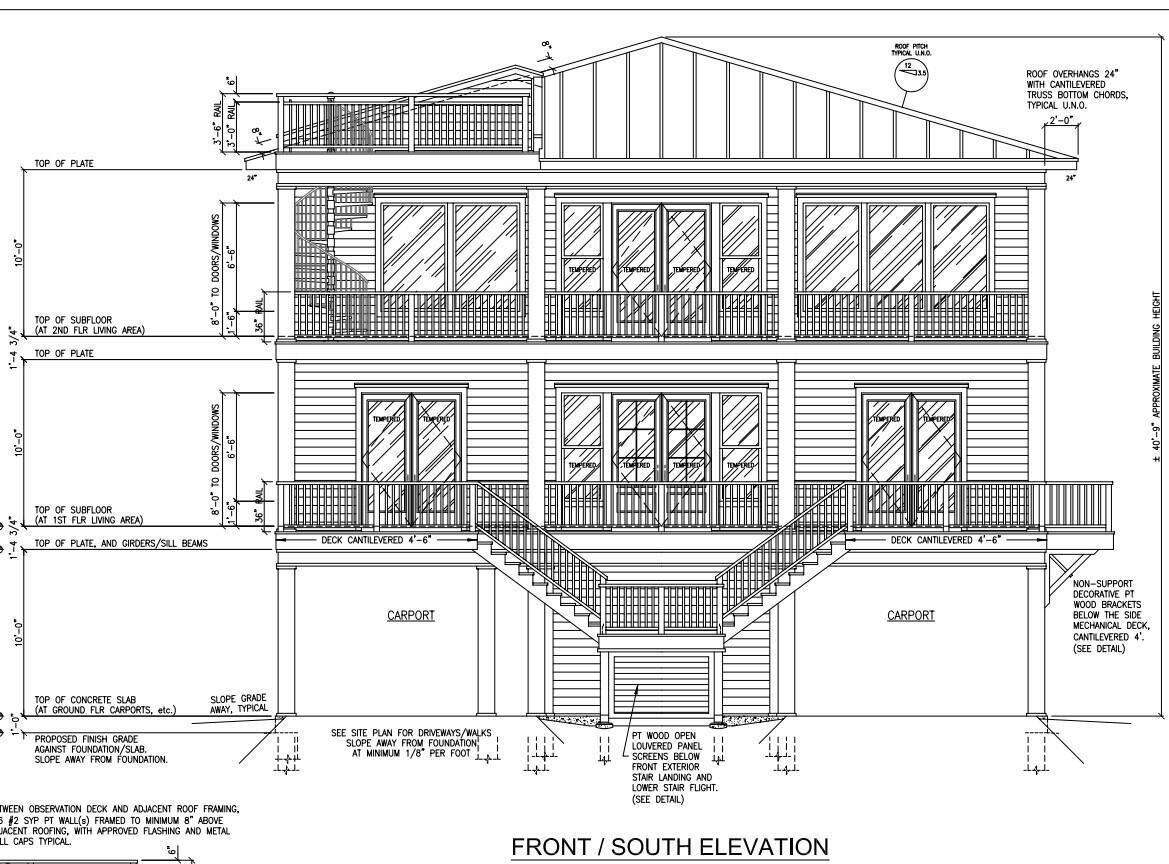Image 2: newbuildgulfblvd-FRONT-SOUTH-ELEVATION