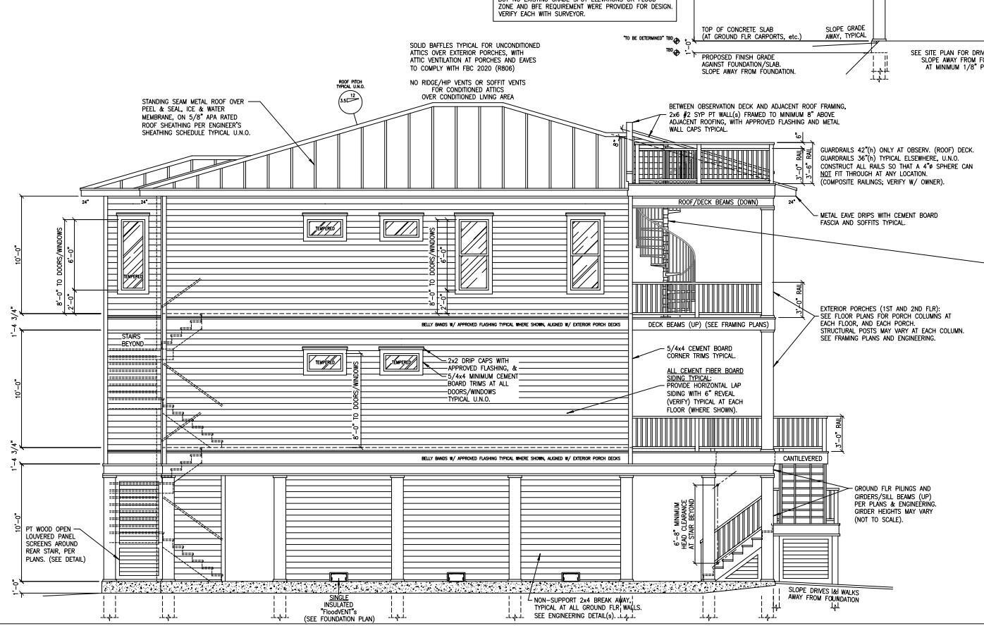 Image 3: New build guld blvd-front-south-elevatio