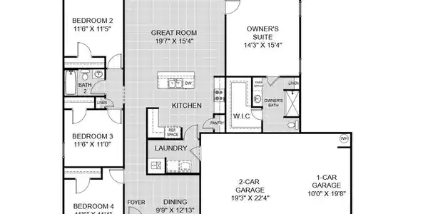 Image 2: BRADFORD FLOORPLAN