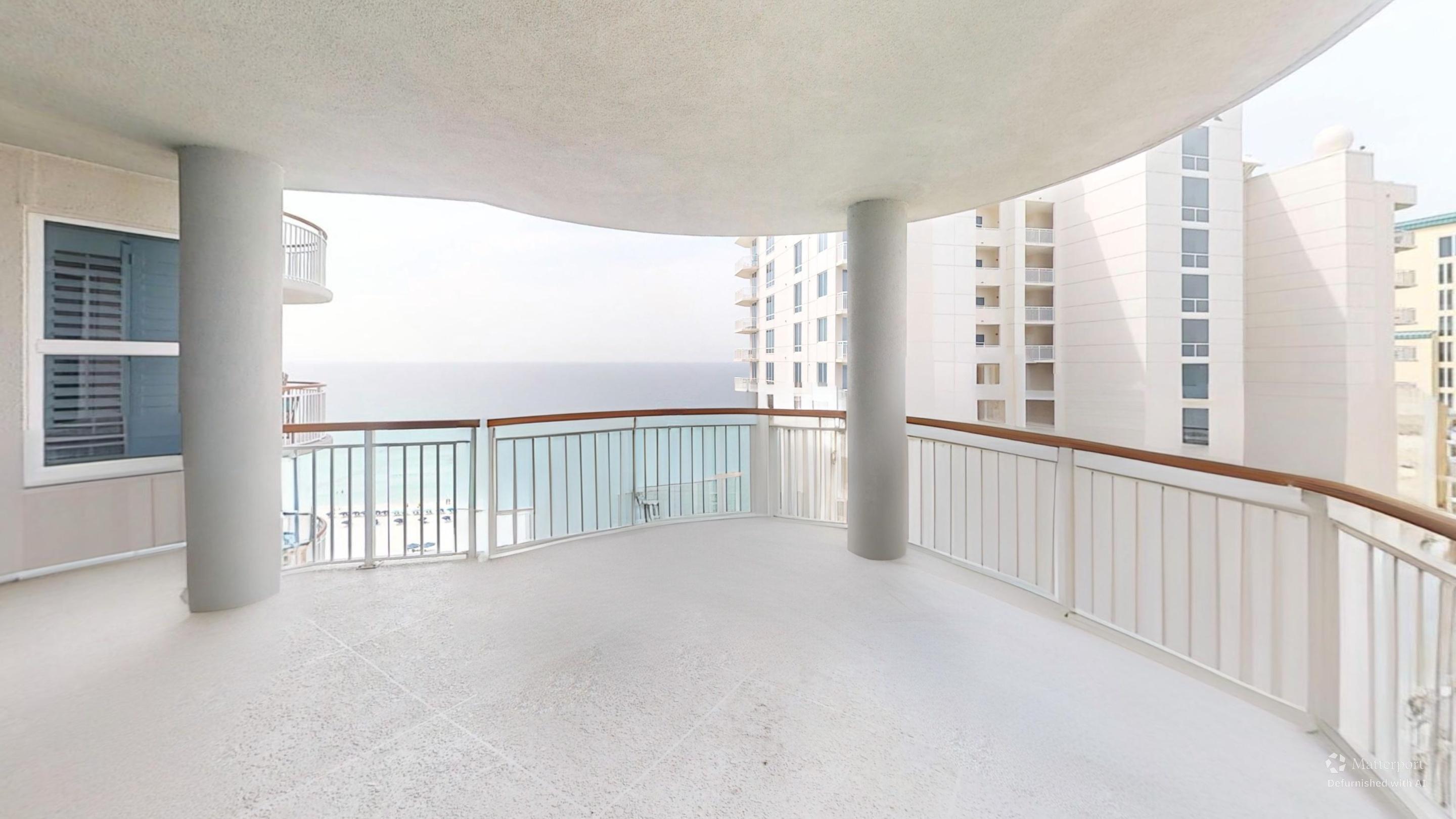 Image 1: balcony no furniture
