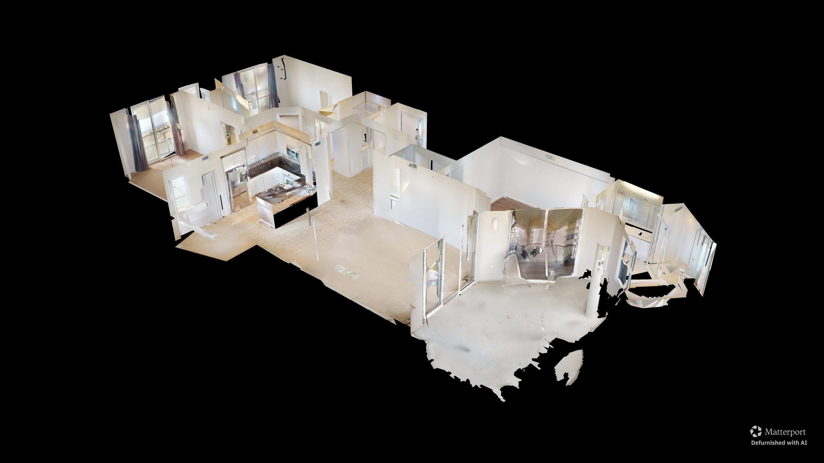 Image 3: dollhouse no furniture