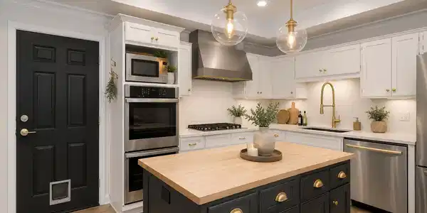 Image 3: Virtually Staged Kitchen