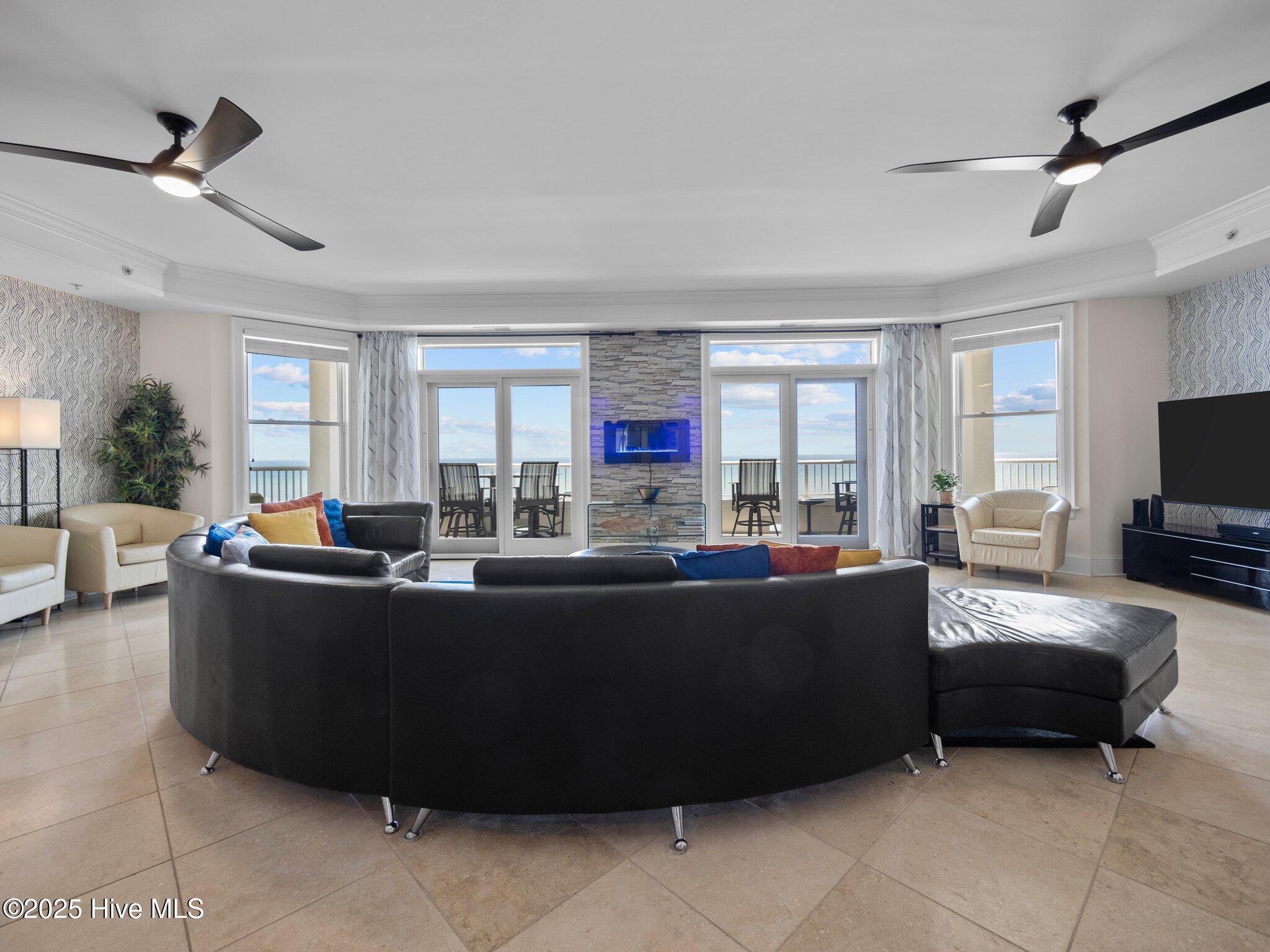 Image 2: Ocean View through open living area