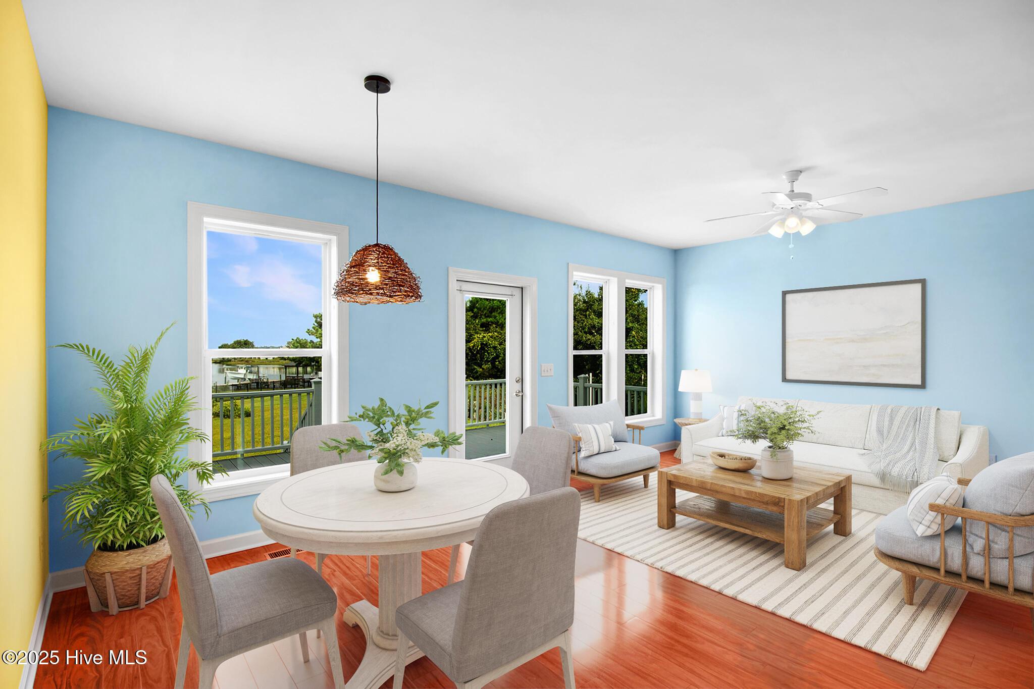 Image 4: Open living and dining