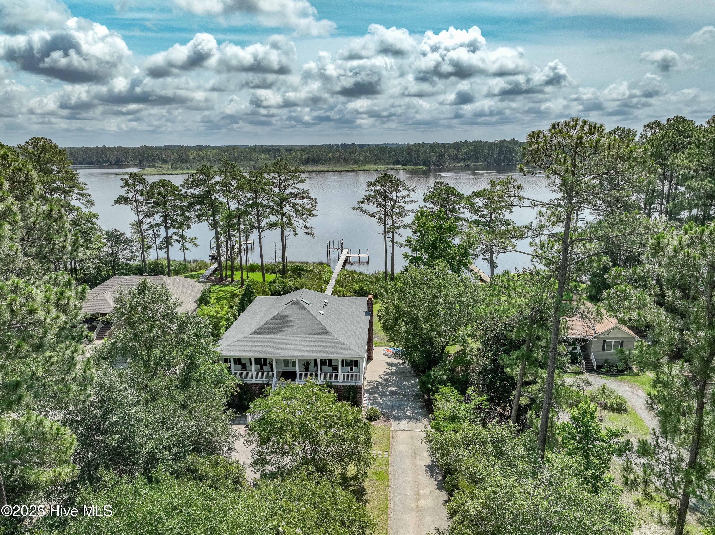 Image 3: Aerial Front & Water View