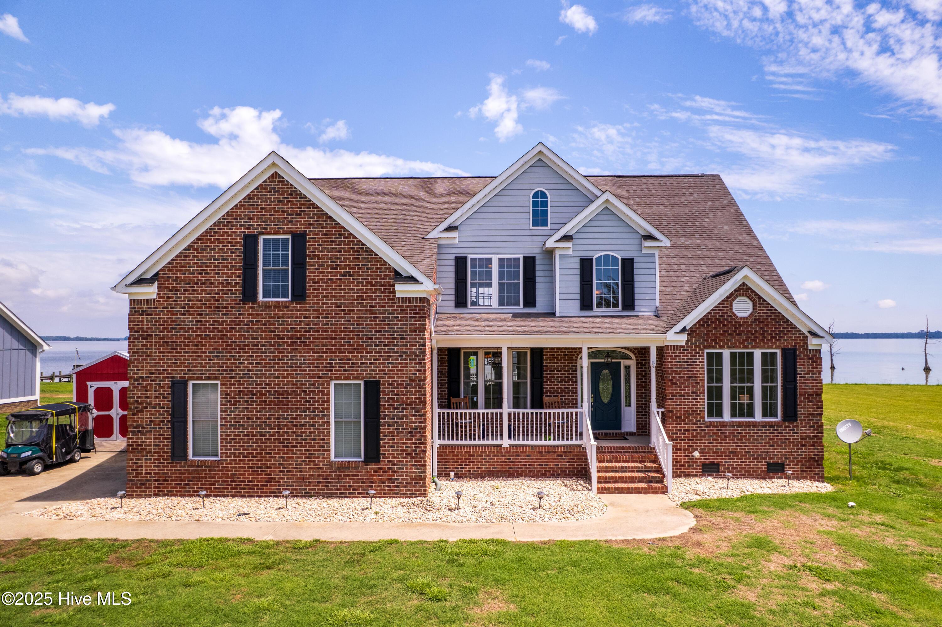 Image 1: Front of house