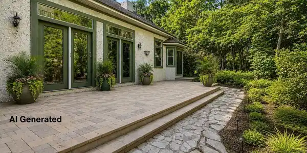 Image 4: AI Generated Patio