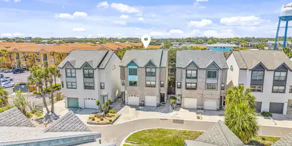 Image 2: Aerial View of the Duplex