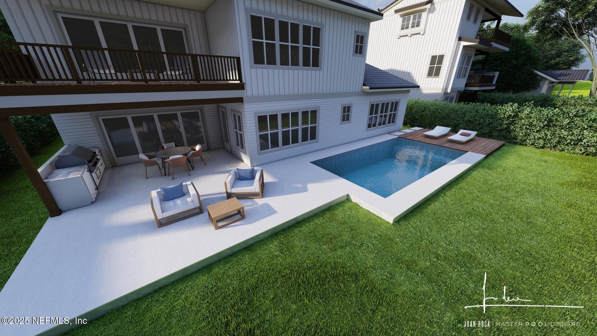 Image 1: Pool Rendering