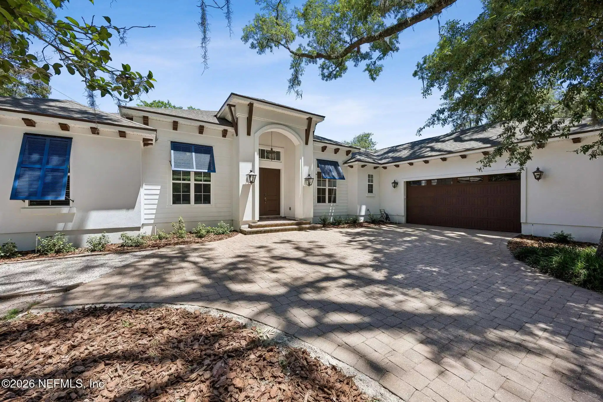 Image 1: front of house