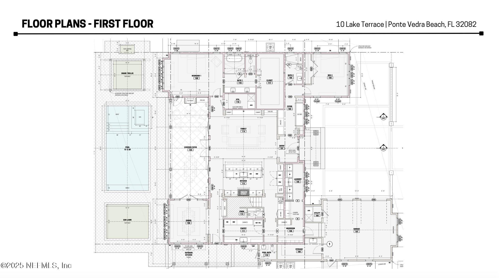 Image 3: 10 Lake Tarrace Floor plan 1st floor