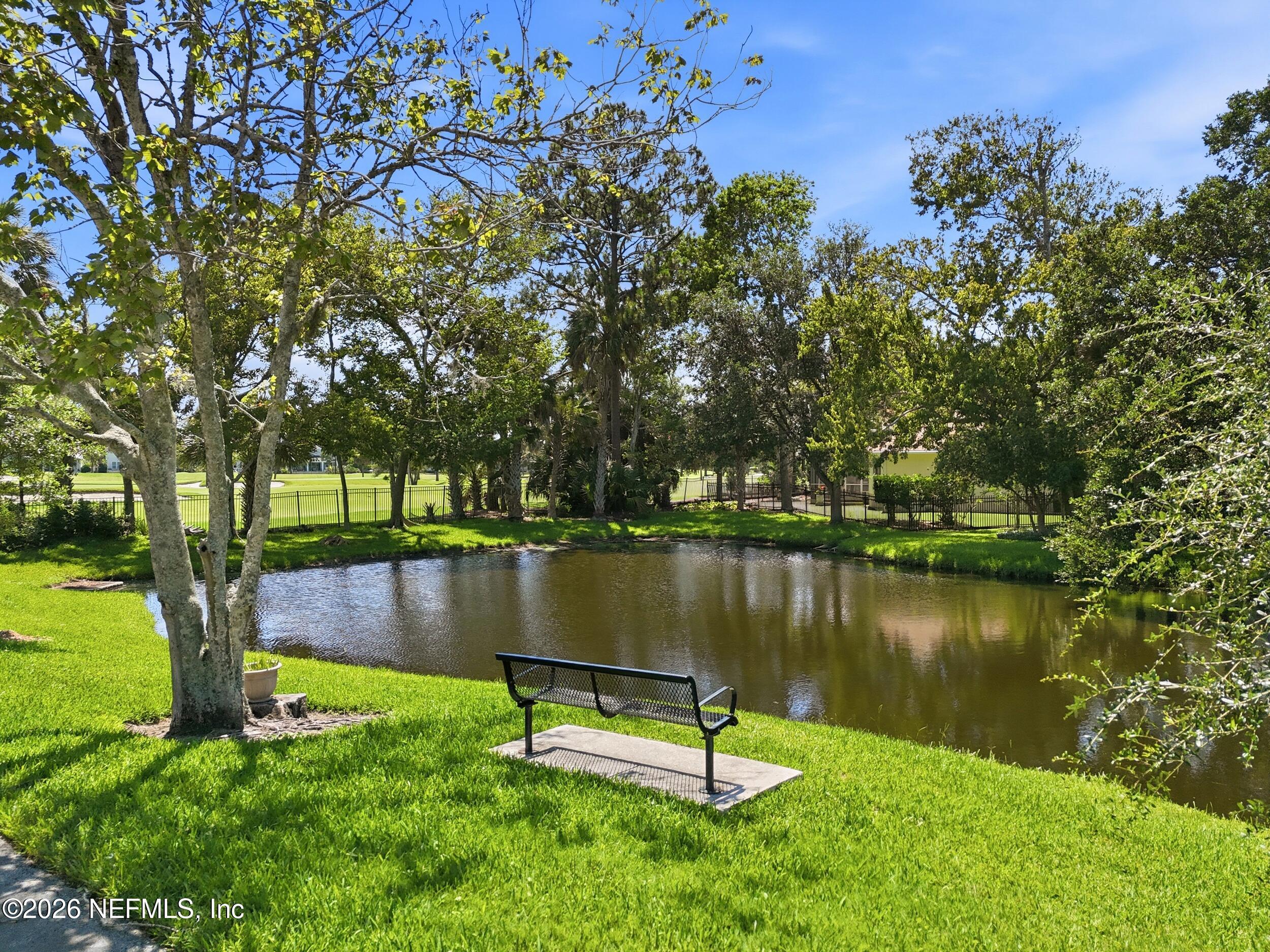 Image 2: Peaceful Pond View from Back Porch
