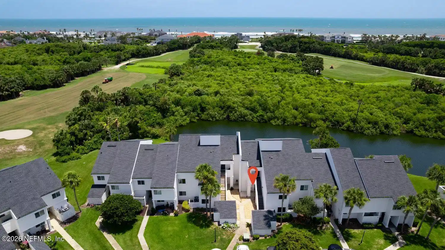 Image 1: Ariel View - Walk to Ocean