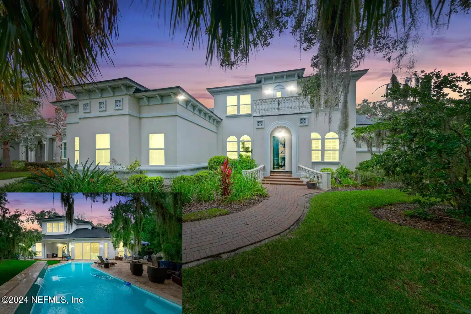 Image 1: Combined pool/front