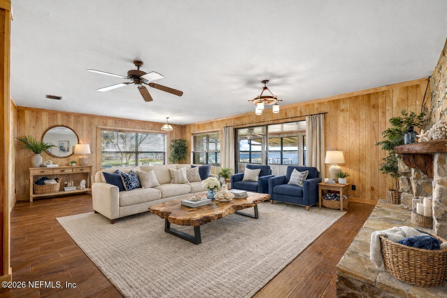Image 3: AI Staged Living Room