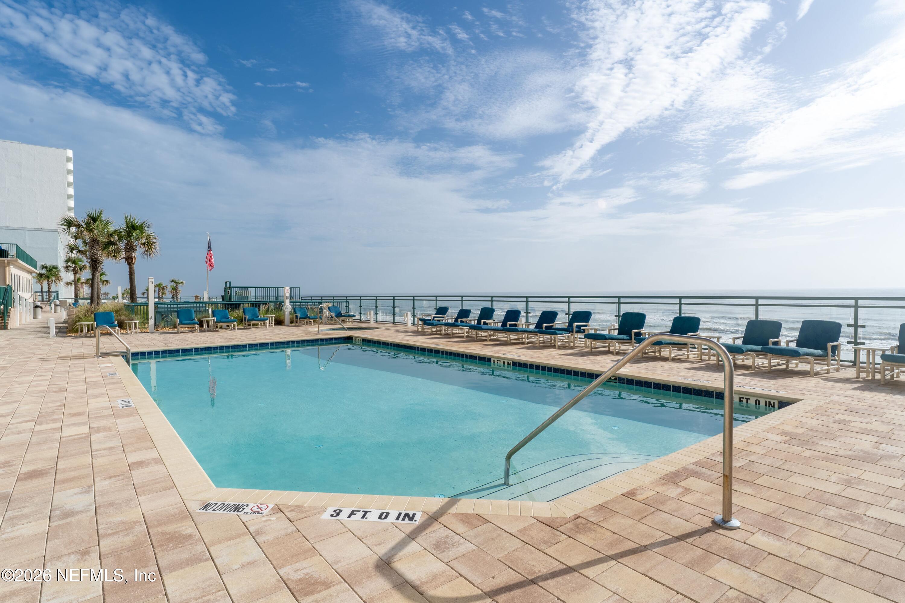 Image 4: pool view looking northeast