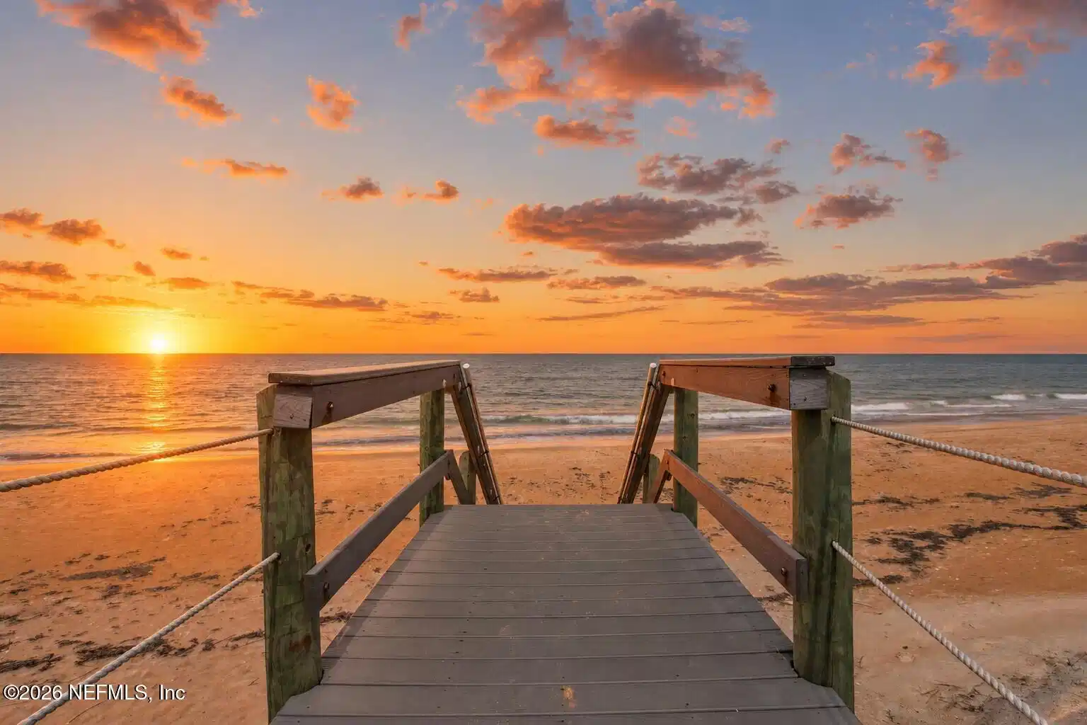 Image 1: Sunrise at the beach