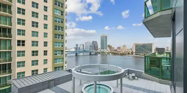 Image 3: Overlooking Pool & Hot Tub
