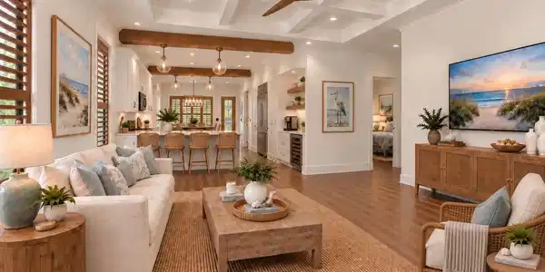 Image 4: Virtually Staged Living Room