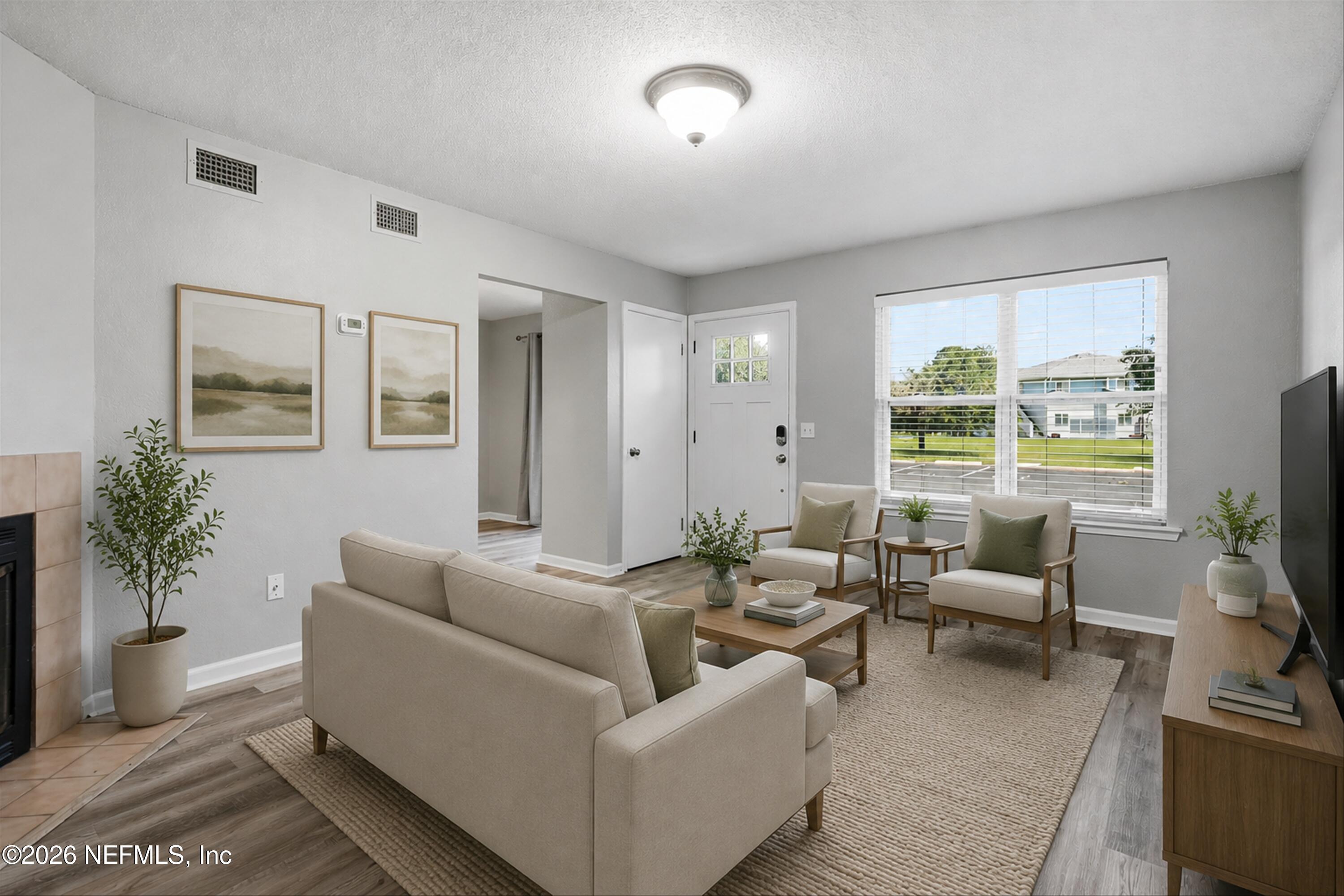 Image 1: 07-Virtually Staged Living Room