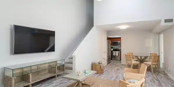 Image 3: courageous condo staged family room