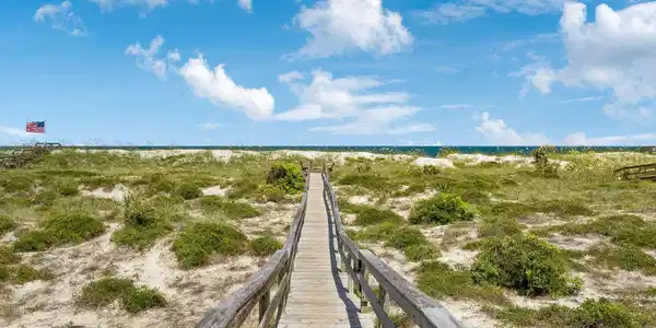 Image 3: Private Boardwalk to the beach!