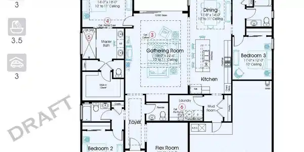 Image 2: Calheta 2503 Floor Plan