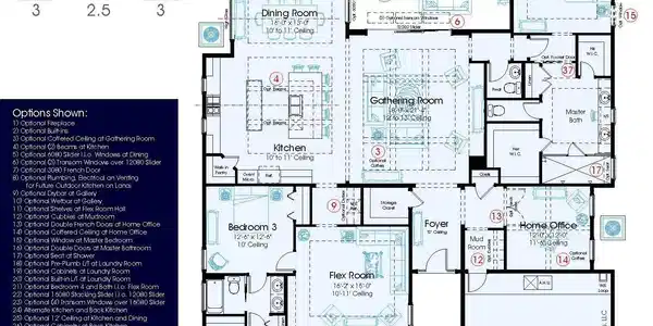 Image 2: Avalon 3205 Floor Plan