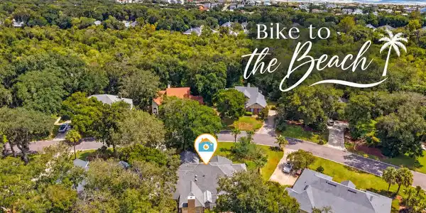 Image 2: Bike/Walk to the beach!
