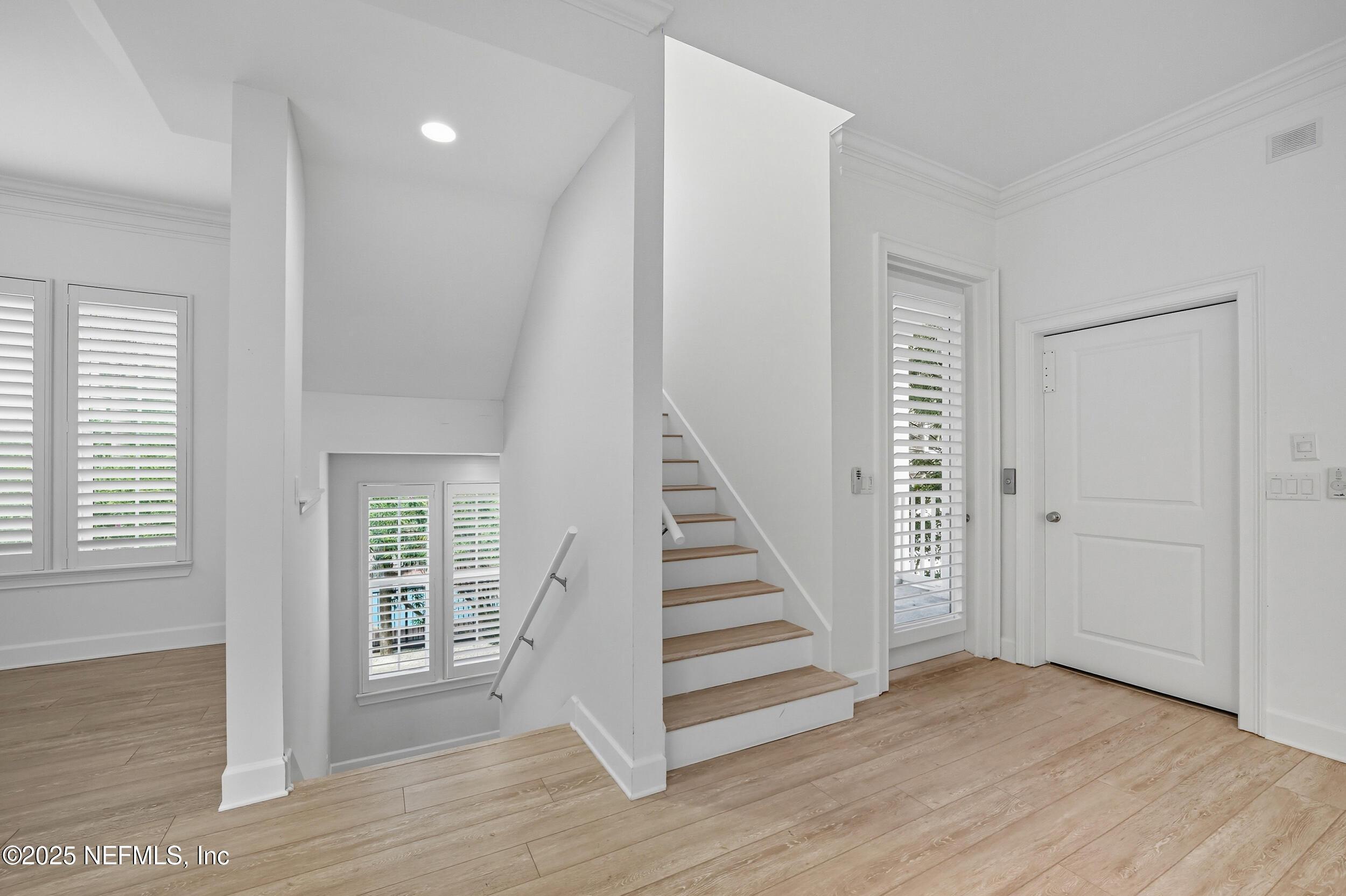 Image 4: Stairwells with Elevator Door to right