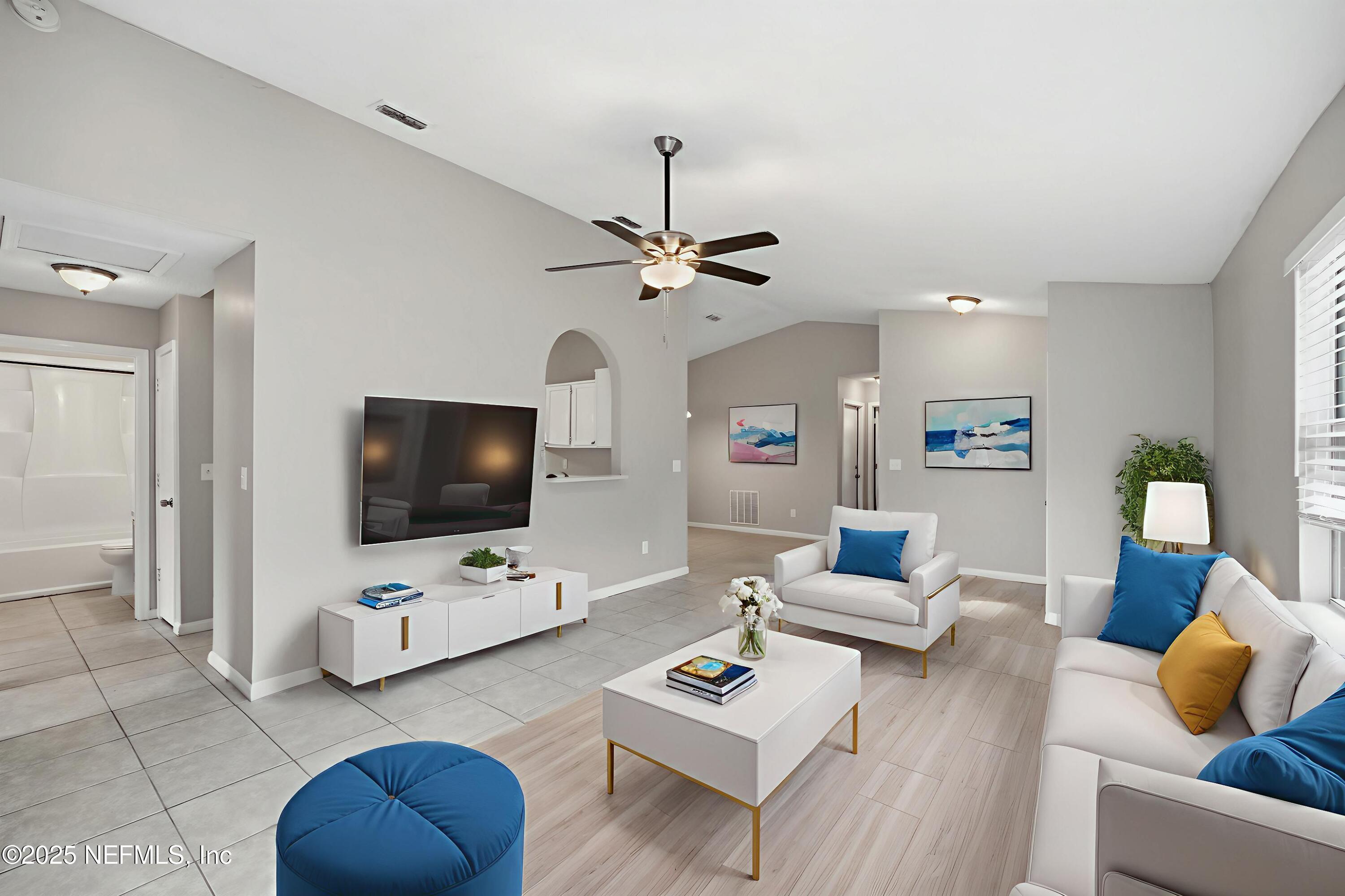 Image 4: 5_Living Space - Virtually Staged