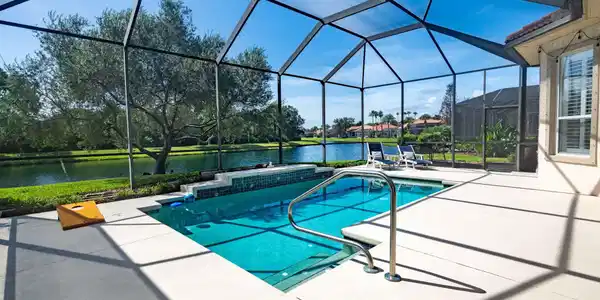 Image 4: Screened in Pool
