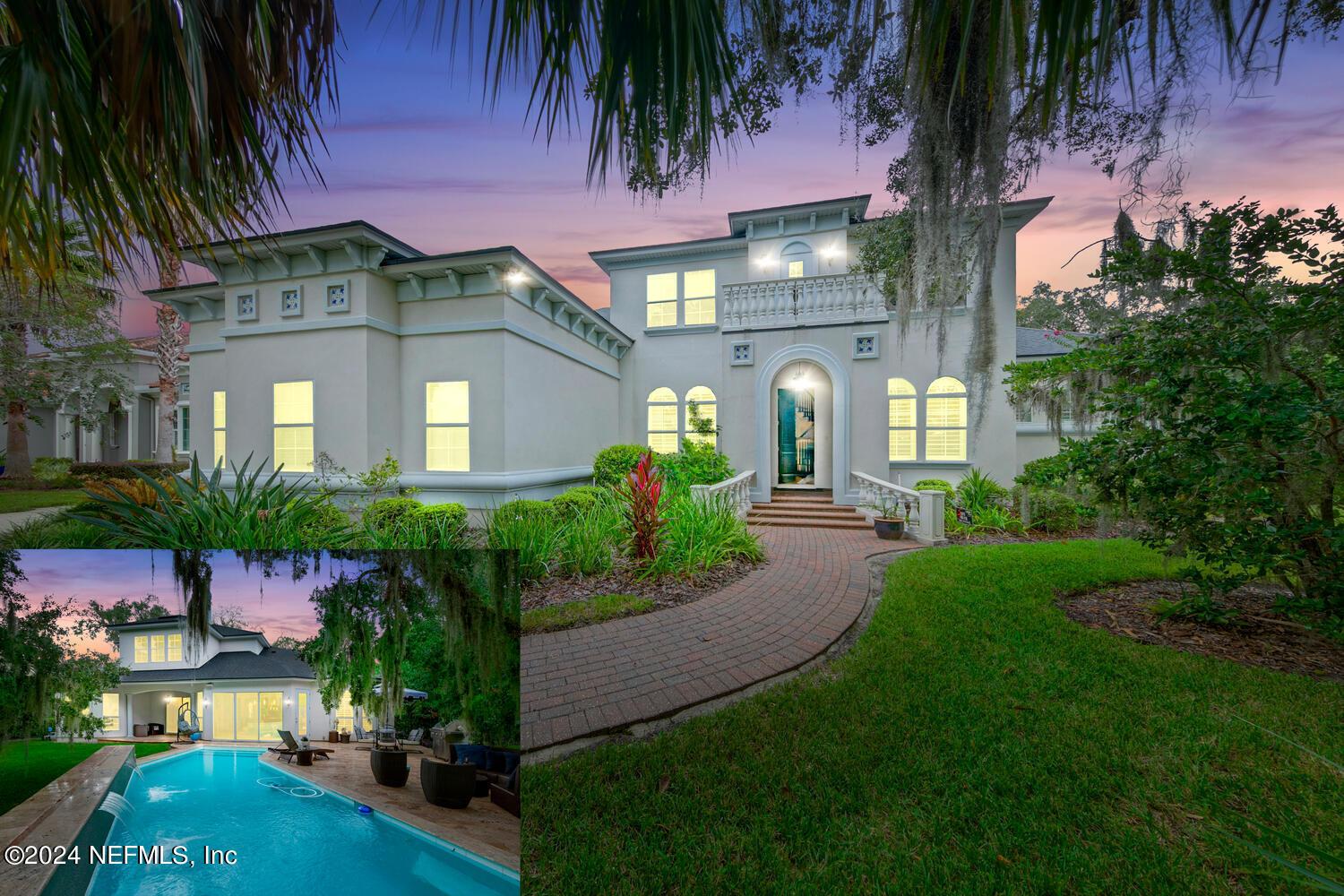 Image 1: Combined pool/front