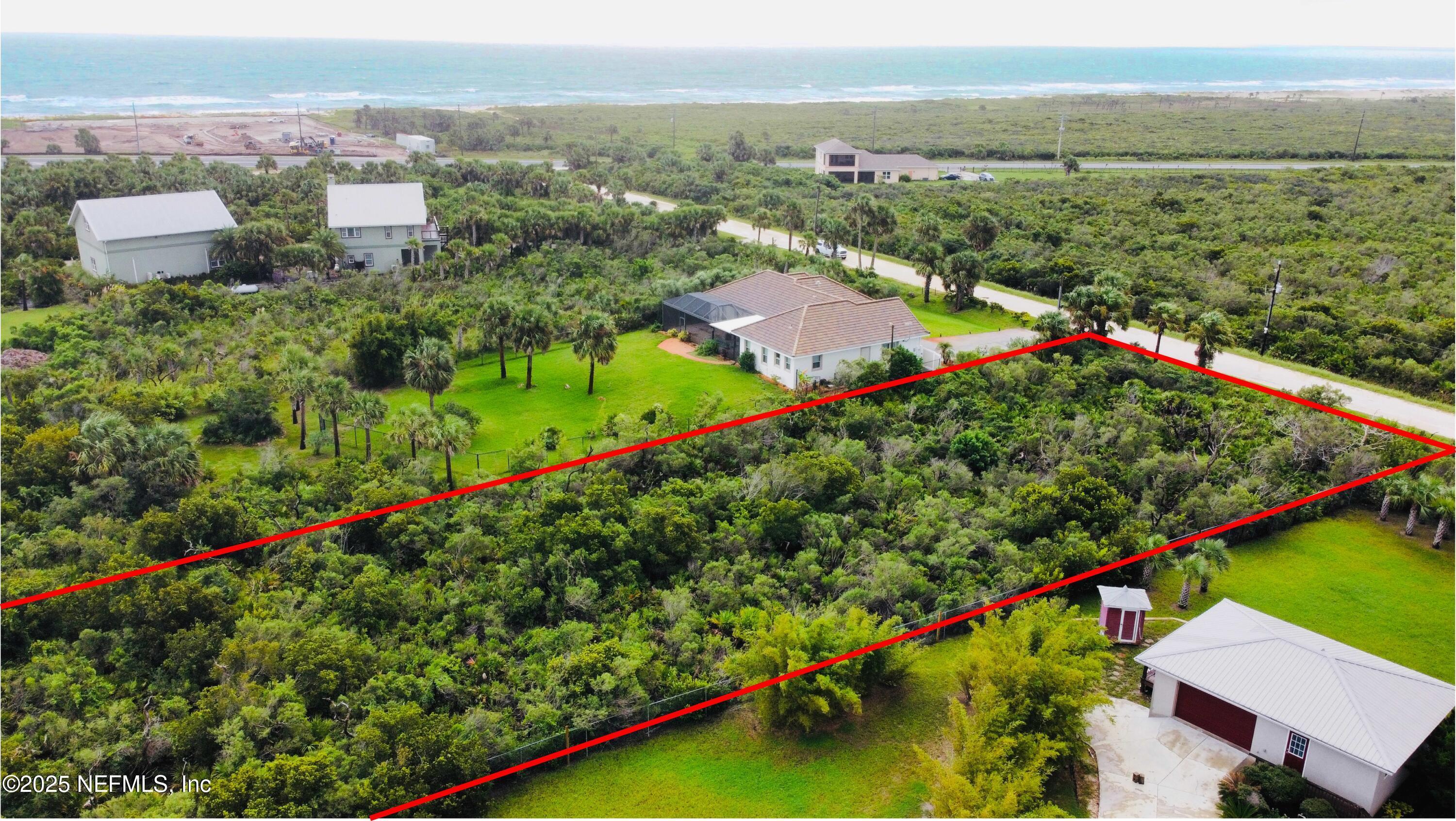 Image 2: View of lot from NW/Atlantic Ocean