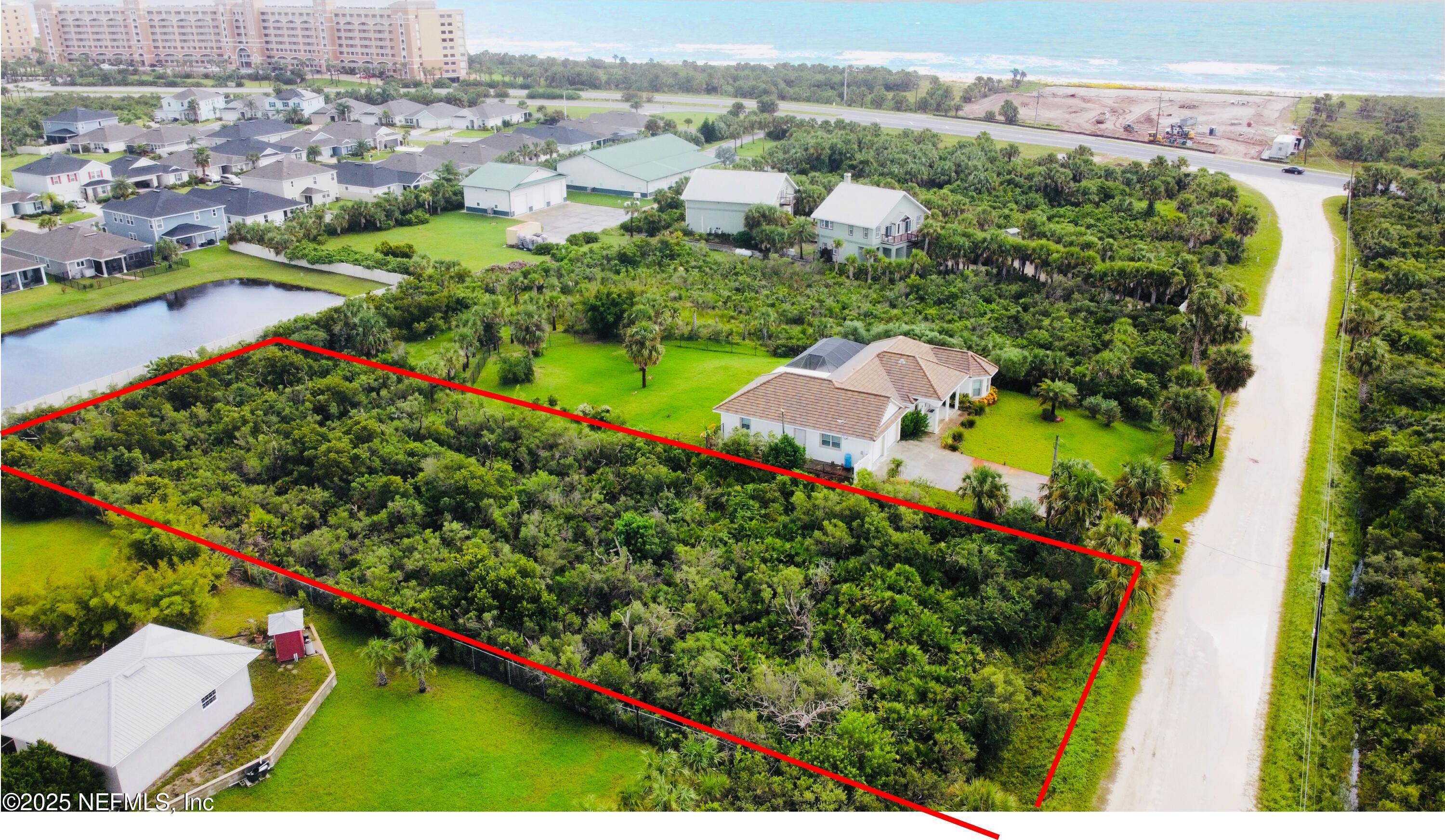 Image 3: View of lot from SW/Atlantic Ocean